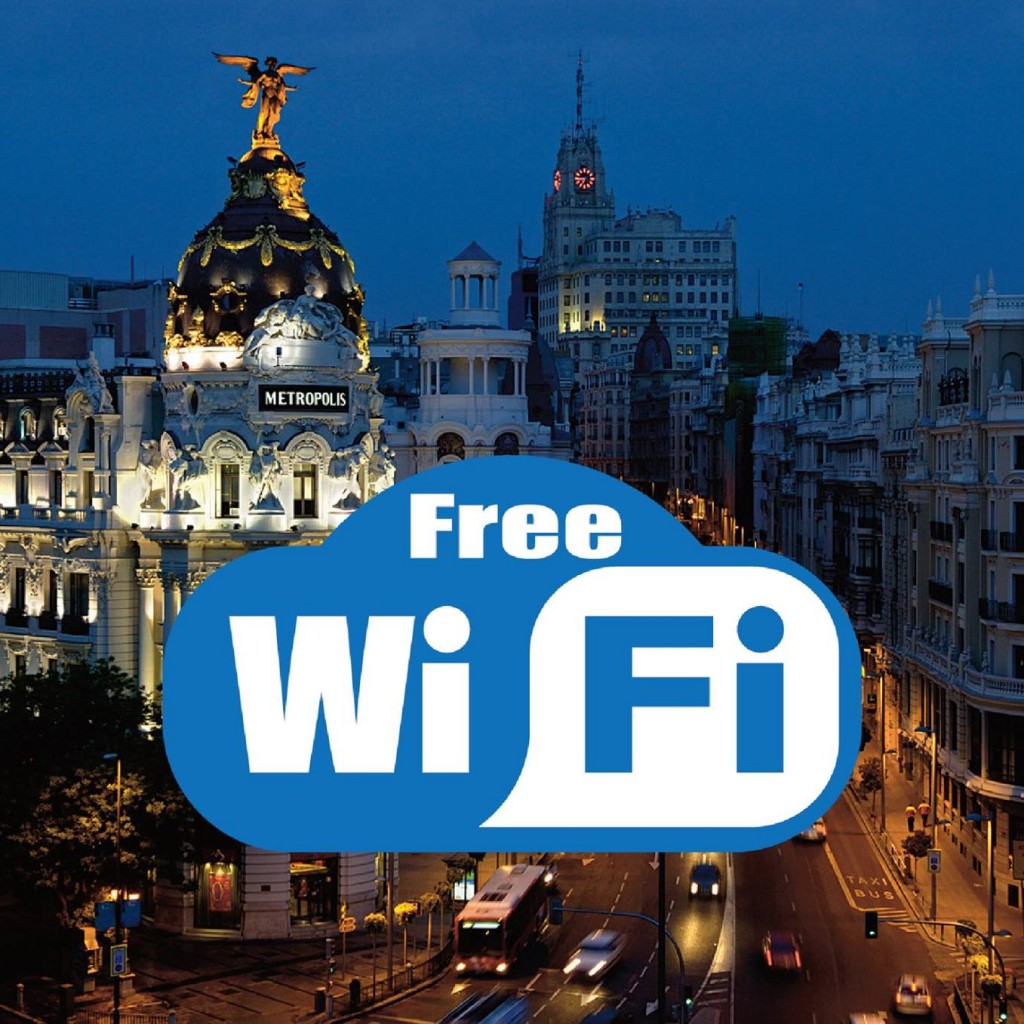 Wifi gratis en Madrid