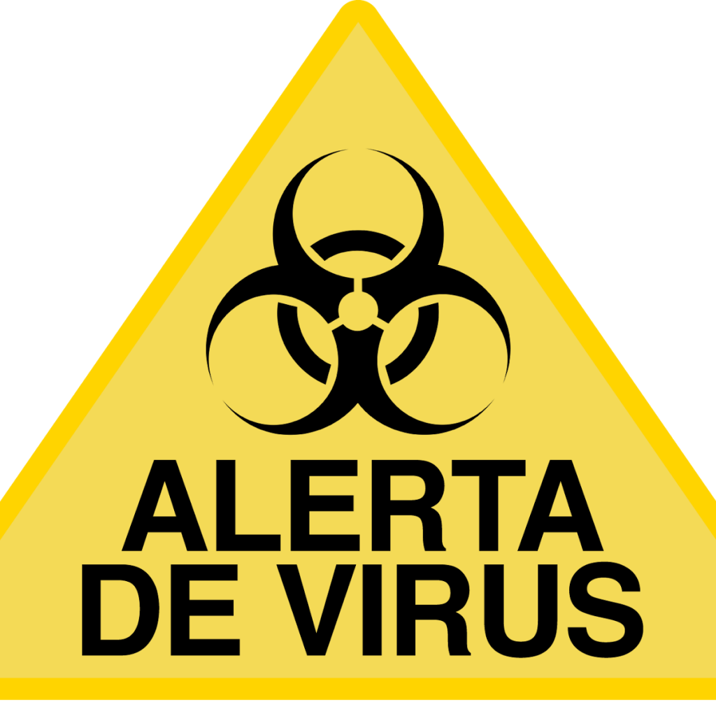 icono alerta de virus